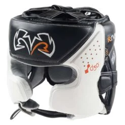 Rival RHG10 INTELLI-SHOCK Headgear β White/Black