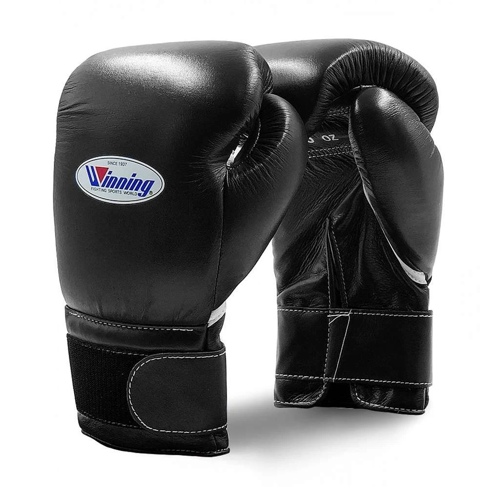 Winning MS Training Hook&Loop Boxing Gloves – Black 1 Winning MS Training Hook&Loop Boxing Gloves – Black
