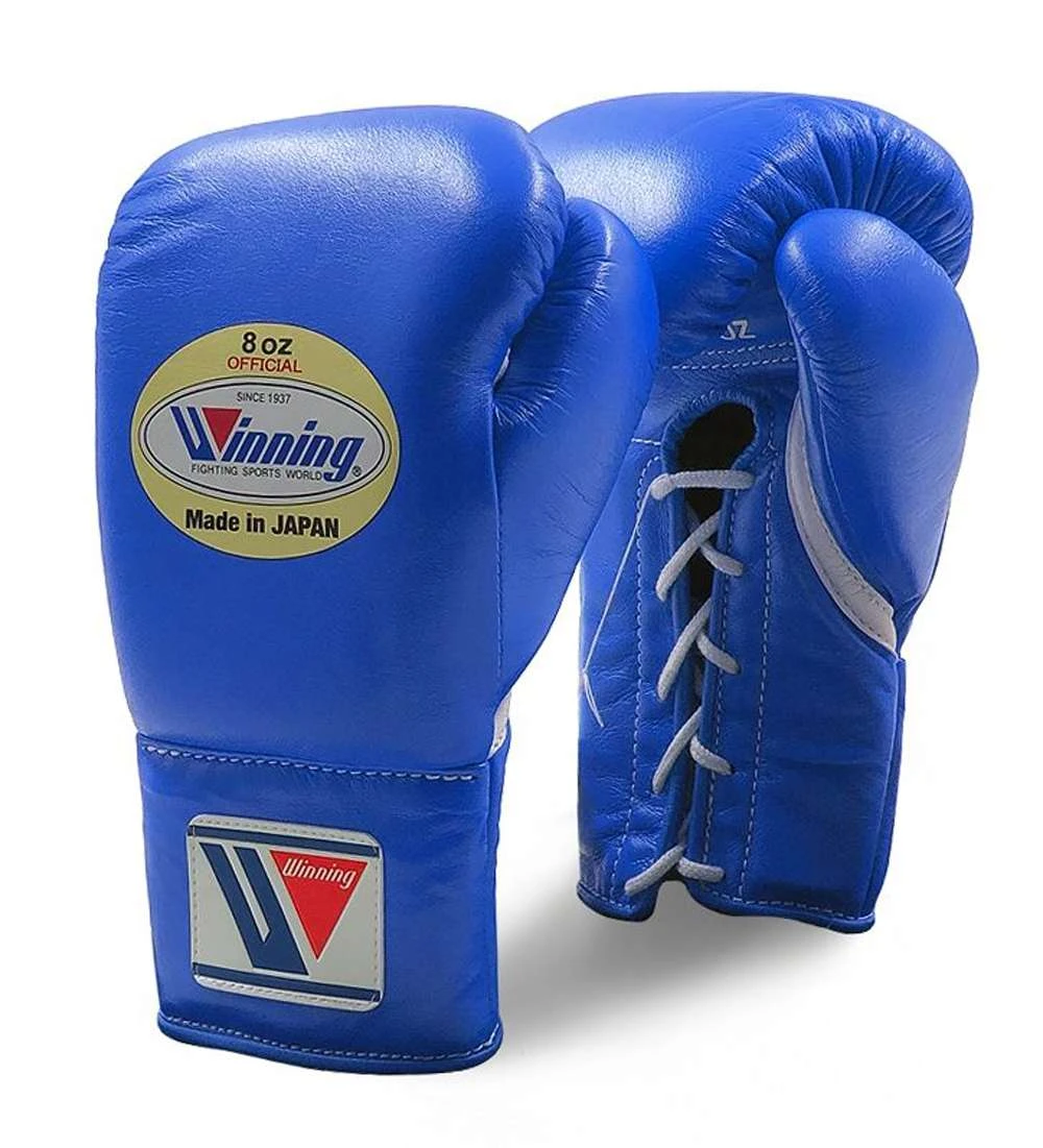 Winning MS Pro Fight Boxing Gloves – Blue 1 Winning MS Pro Fight Boxing Gloves – Blue