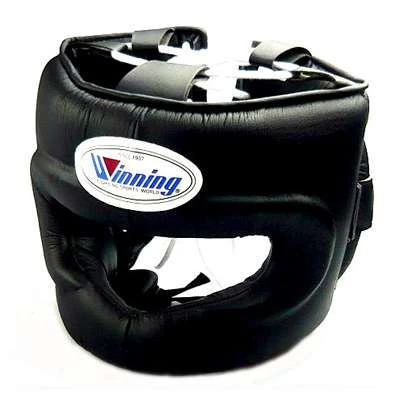 Winning FG-5000 Full Face Bar Headguard – Black 1 Winning FG-5000 Full Face Bar Headguard – Black